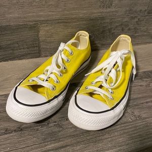 Converse All Star- Yellow- Womens 7